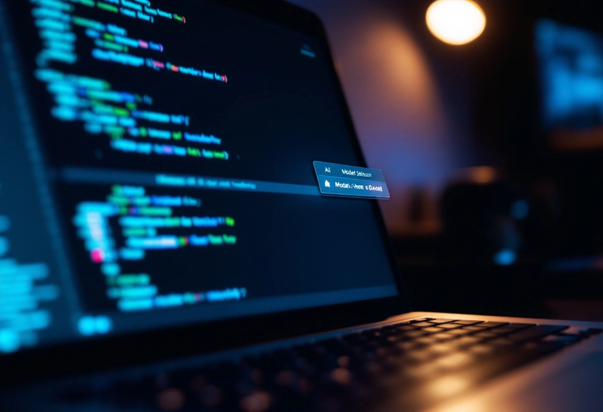 Cursor sendo integrado ao ecossistema xAI, representação do risco de dependência de modelo único para desenvolvedores